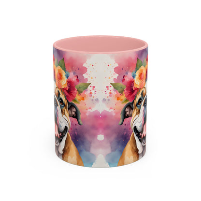 British Bulldog 01 Accent Coffee Mug - Dog Lover Gift