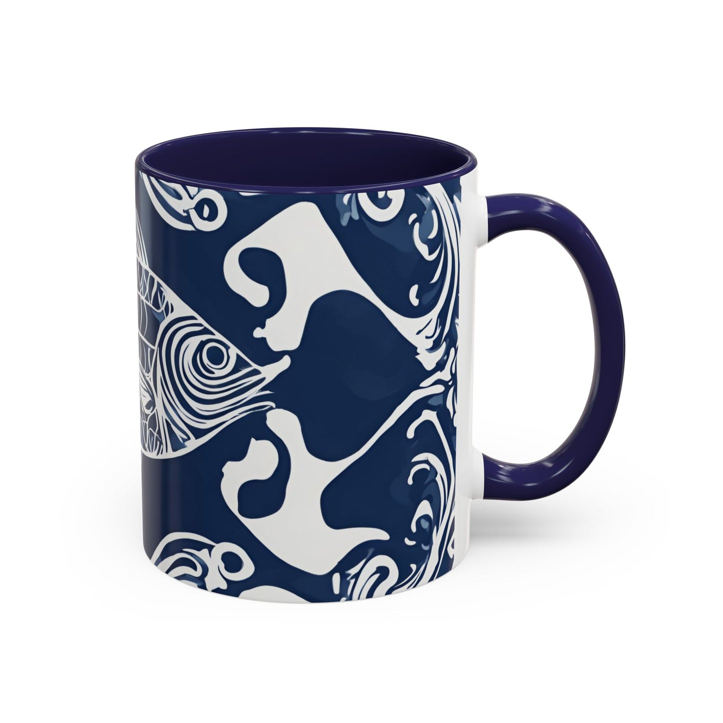 Fish 14 Accent Coffee Mug (11oz)