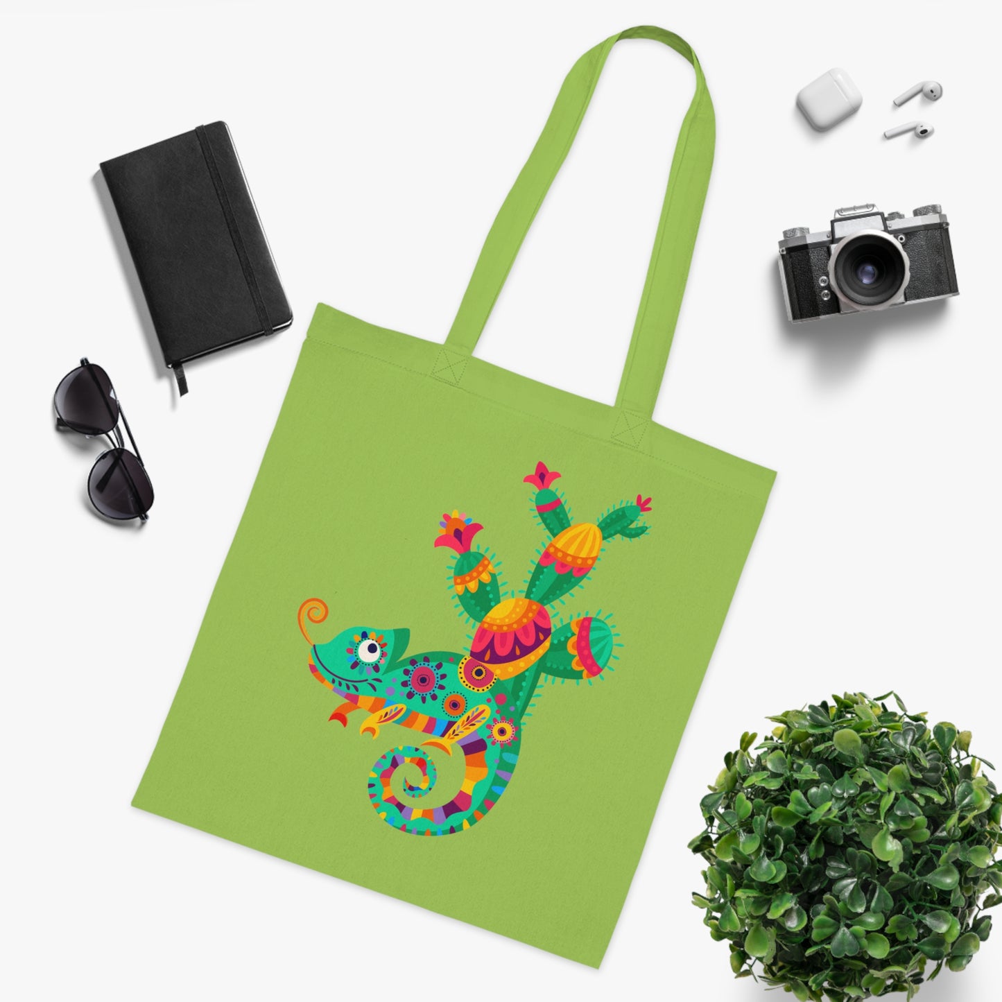 Iguana 04 Cotton Tote
