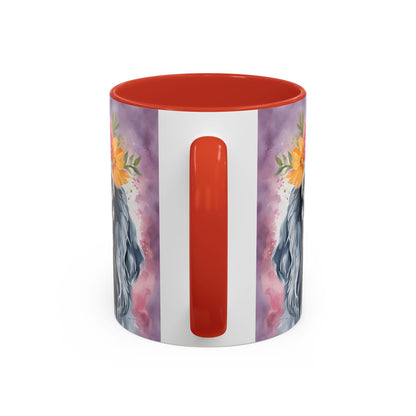 Blue Roan Cocker Spaniel 02 Accent Coffee Mug - Dog Lover Gift