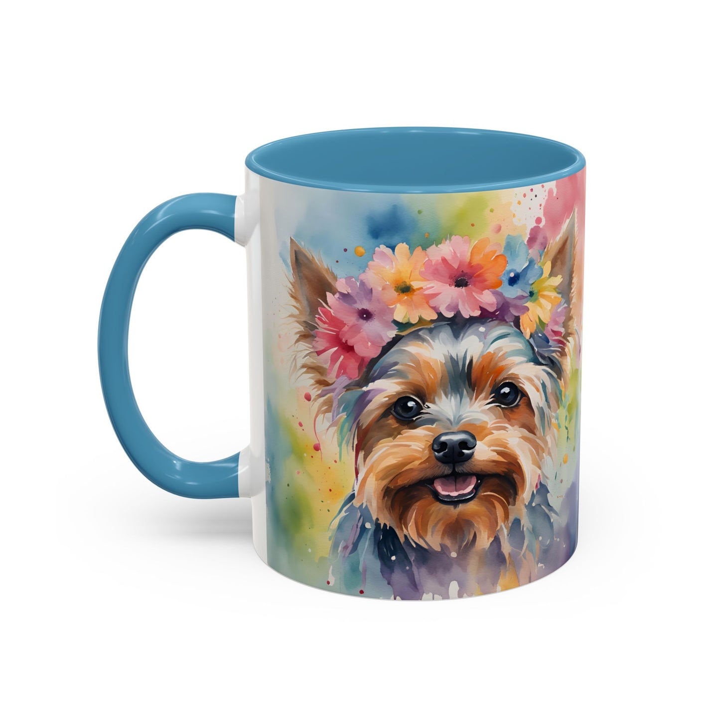 Yorkshire Terrier 03 Accent Coffee Mug - Dog Lover Gift