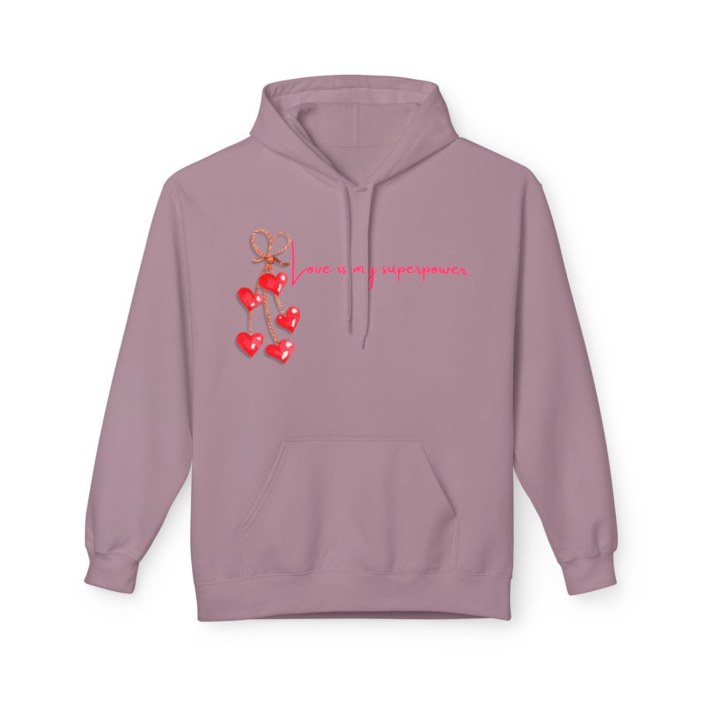 Love Is My Superpower Unisex Valentines Hoodie