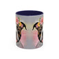 Staffordshire Bull Terrier 01 Accent Coffee Mug - Dog Lover Gift