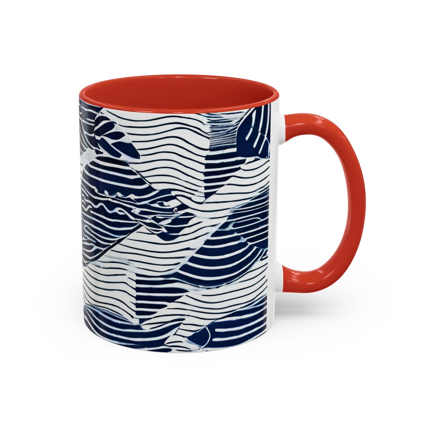 Fish 07 Accent Coffee Mug (11oz)