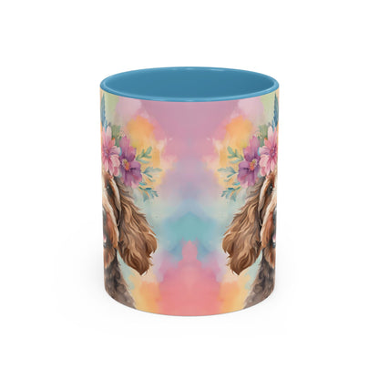 Cockapoo 01 Accent Coffee Mug - Dog Lover Gift