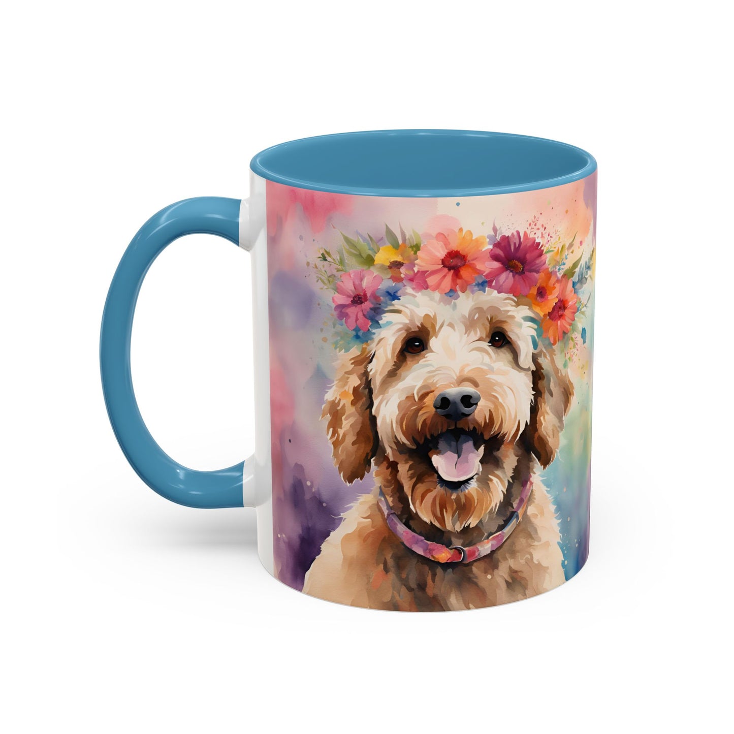 Labradoodle 04 Accent Coffee Mug - Dog Lover Gift