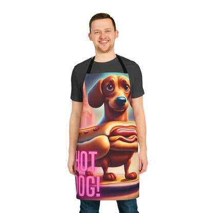 Hot Dog 2 Apron, 5 Color Straps (AOP)