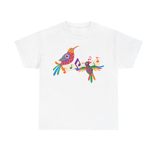 Jazzy birds 06 Unisex Heavy Cotton Tee
