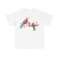 Jazzy birds 06 Unisex Heavy Cotton Tee