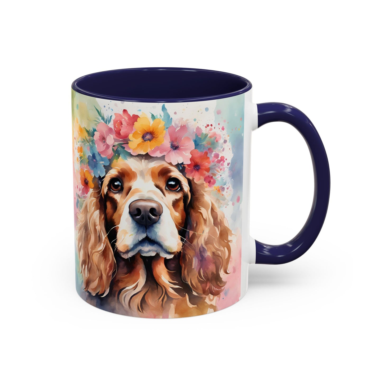 Cocker Spaniel 03 Accent Coffee Mug - Dog Lover Gift