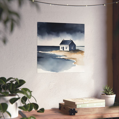 Blue Collection 8 Matte Print