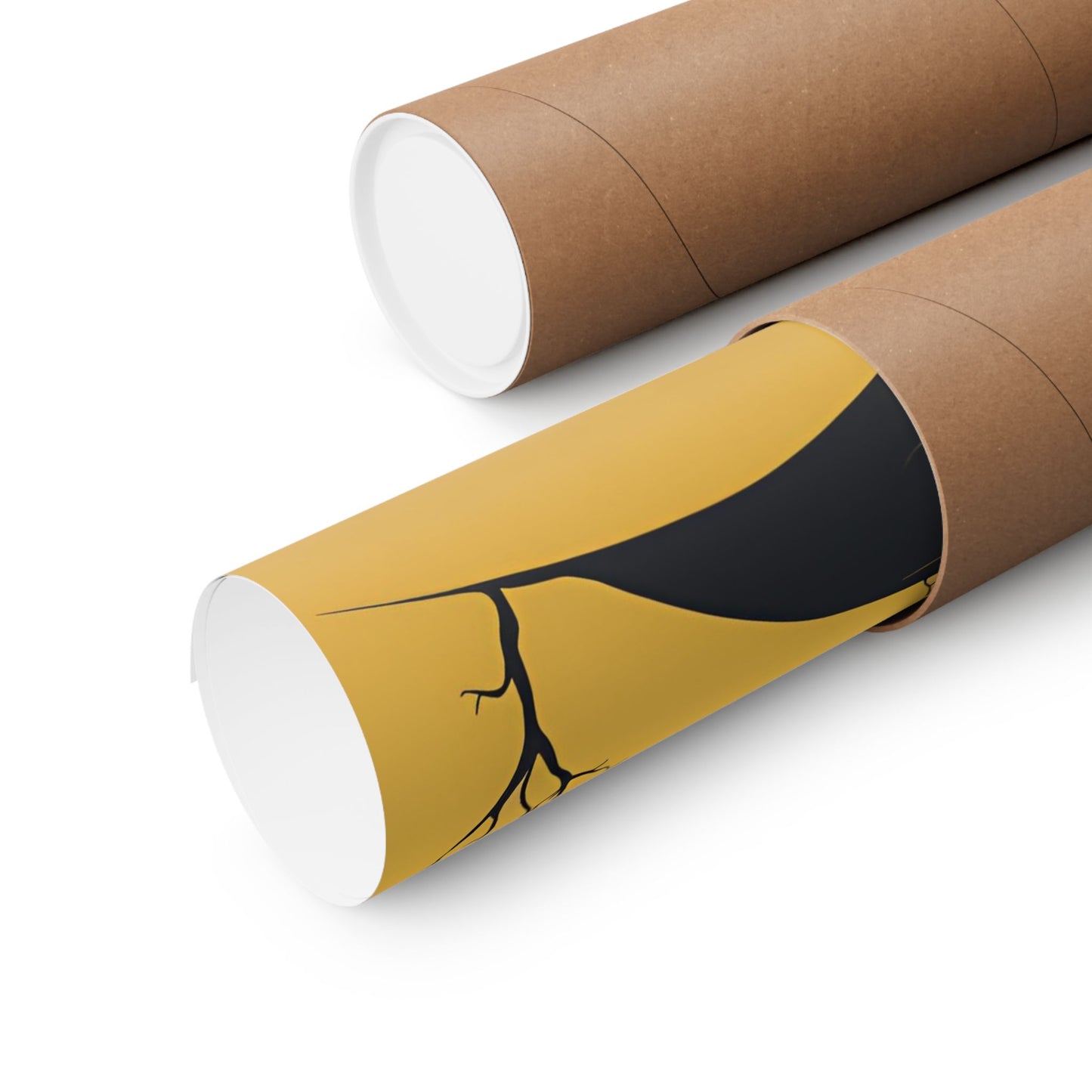 Lone Collection Giraffe 2 Matte Square Posters