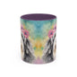 Bearded Collie 03 Accent Coffee Mug - Dog Lover Gift