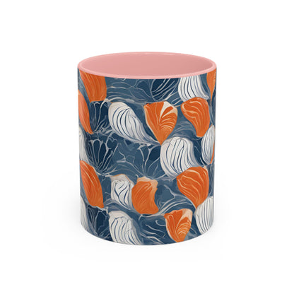 Orange shells 6 Accent Coffee Mug (11oz)