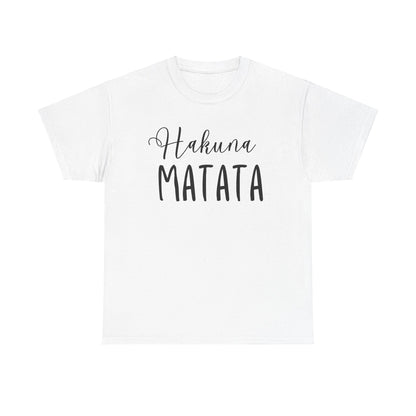 Hakuna Matata Unisex Heavy Cotton Tee