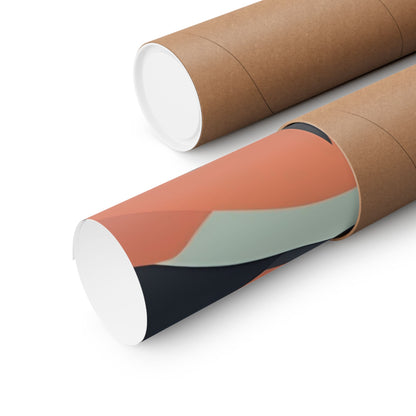 Retro mountains 1 Matte Horizontal Posters