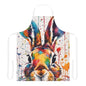 Multicolored Hare Adult Apron (AOP)