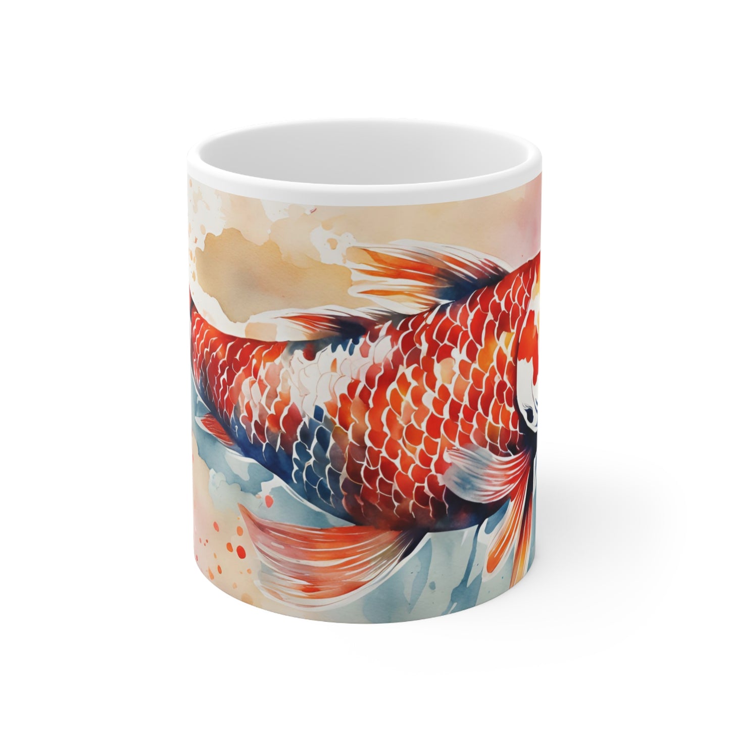 Koi Carp 02 Mug - Nature's Beauty Collection