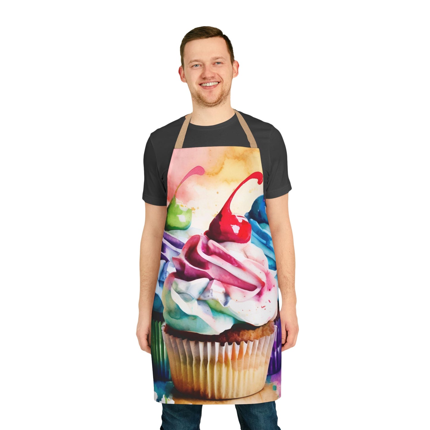 Cupcake 04 Baking Lovers 5-Color Straps Kitchen Wear