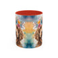 Labradoodle 03 Accent Coffee Mug - Dog Lover Gift