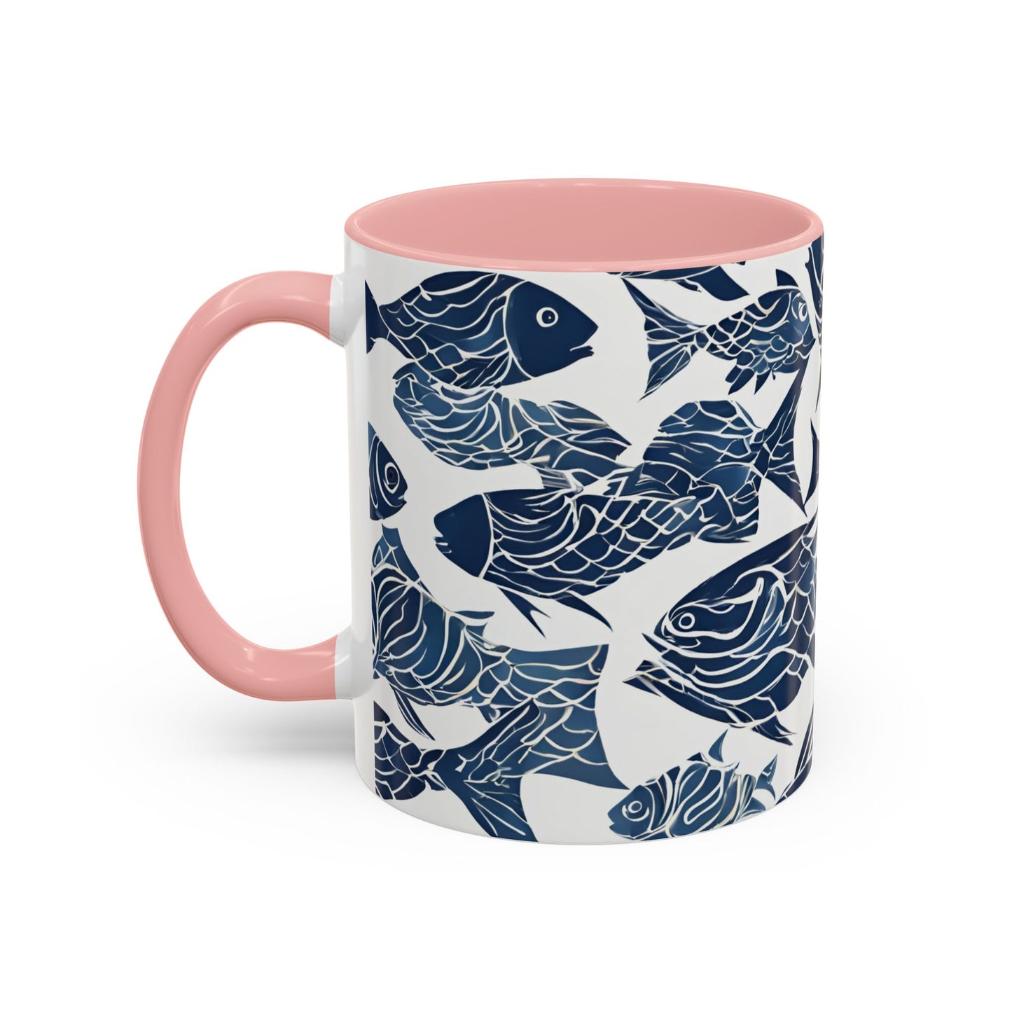 Fish 06 Accent Coffee Mug (11oz)
