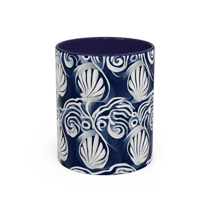 Seashell 7 Accent Coffee Mug (11oz)