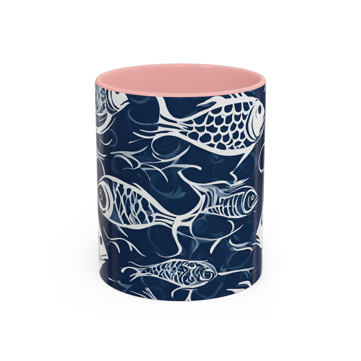 Fish 03 Accent Coffee Mug (11oz)