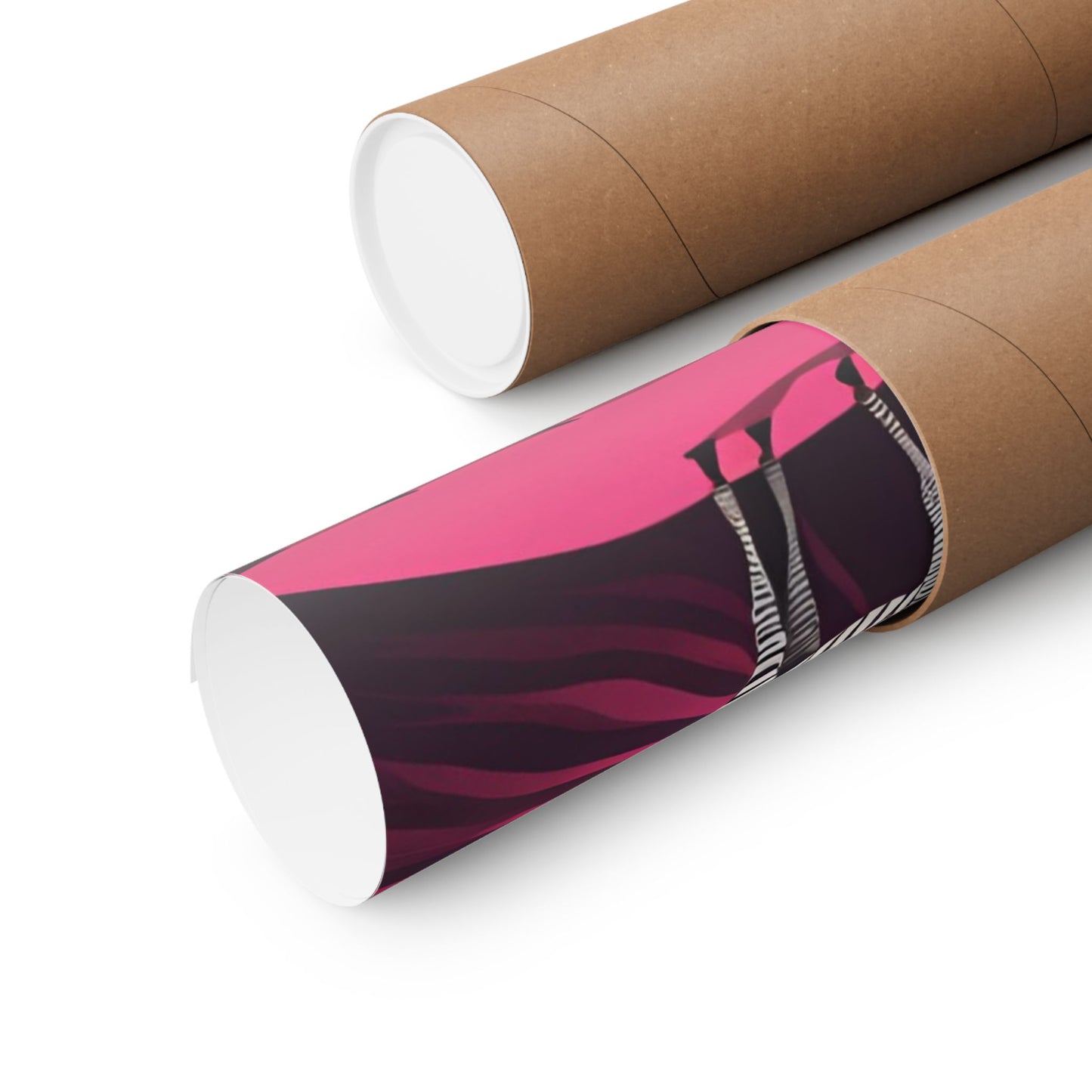 Lone Collection Zebra 14 Matte Square Posters