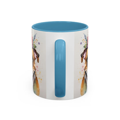 British Bulldog 03 Accent Coffee Mug - Dog Lover Gift
