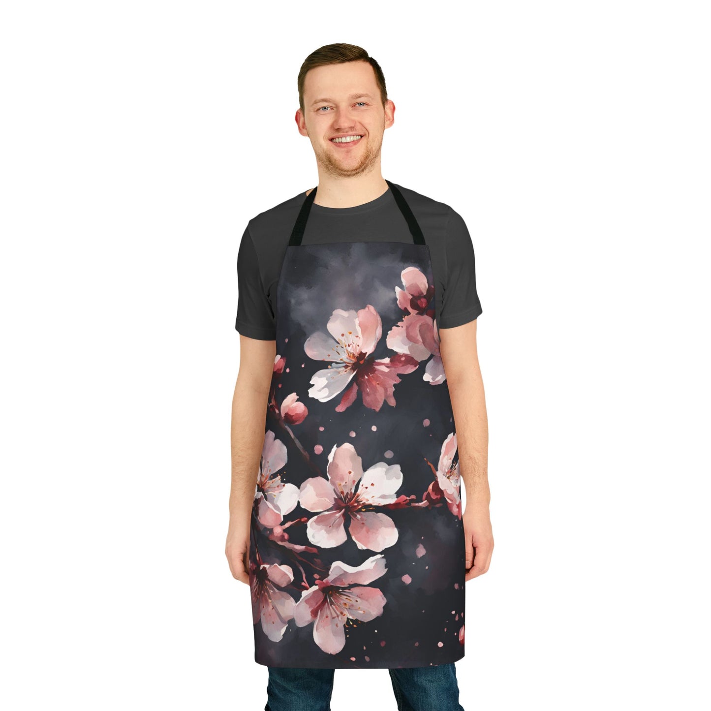 Cherry Blossom 01 Apron 5-Color Straps