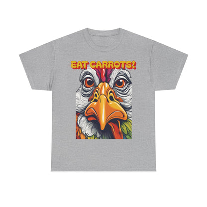 Eat Carrots Unisex Heavy Cotton Tee