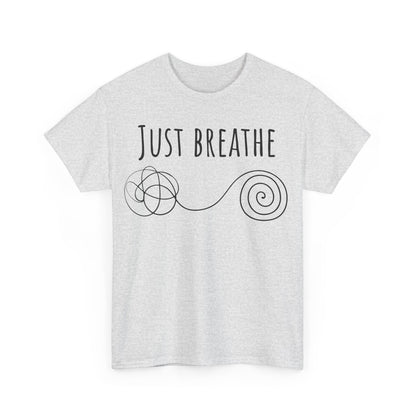 Just breathe Unisex Heavy Cotton Tee