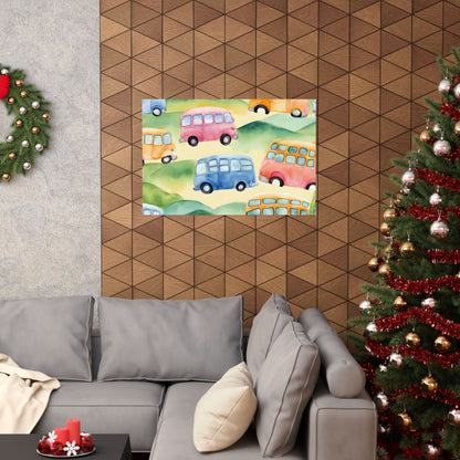 Nursery Transport 1 Matte Horizontal Posters