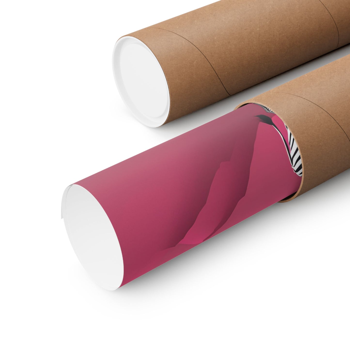Lone Collection Zebra 15 Matte Square Posters