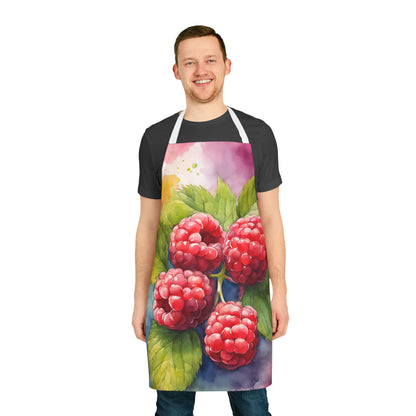 Raspberries 02 Apron 5-Color Straps