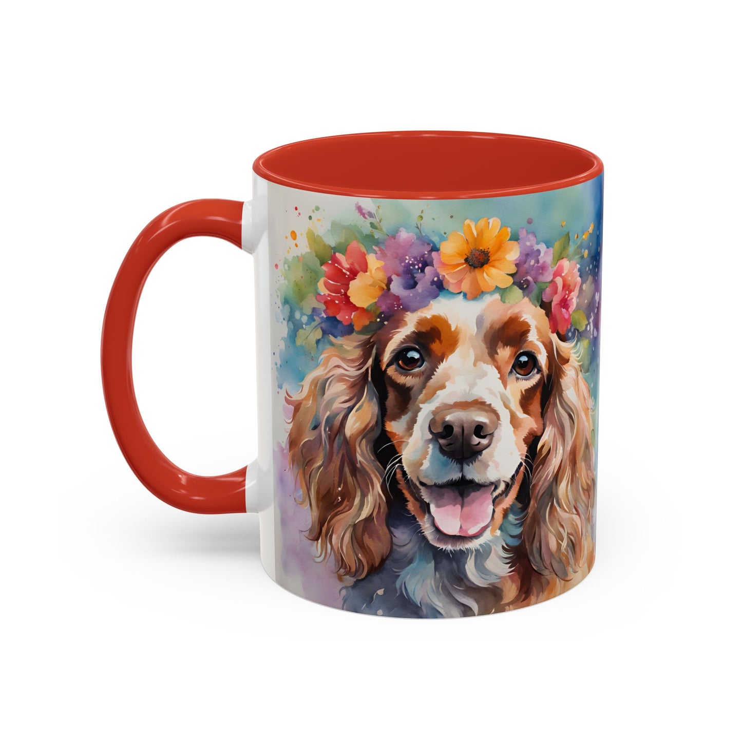 Cocker Spaniel 01 Accent Coffee Mug - Dog Lover Gift