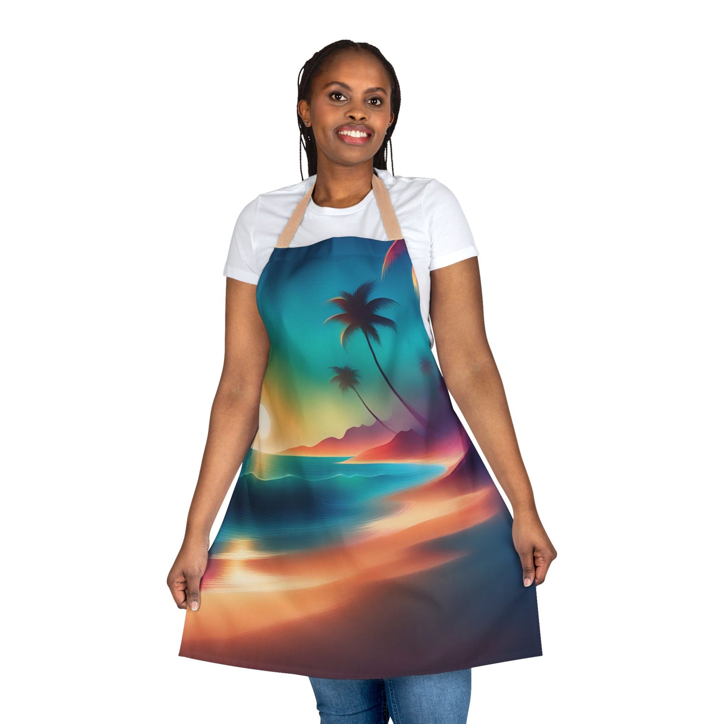 Aloha 2 Apron, 5 Color Straps (AOP)