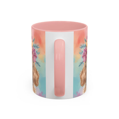 Cockapoo 01 Accent Coffee Mug - Dog Lover Gift