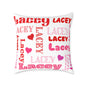 (Personizable) Name Of Your Loved One 01 Poly Pillow