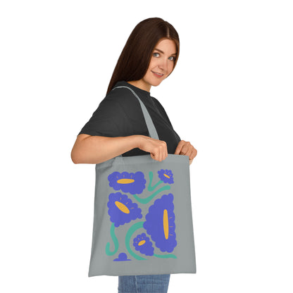 Abstract flowers 04 Cotton Tote