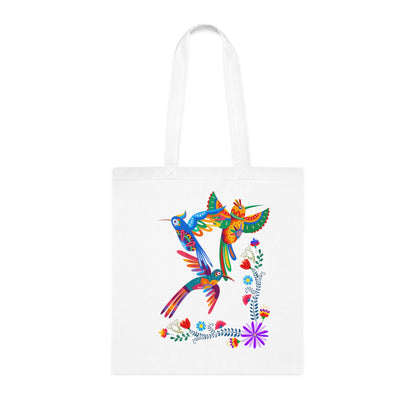 Funky birds 05 Cotton Tote