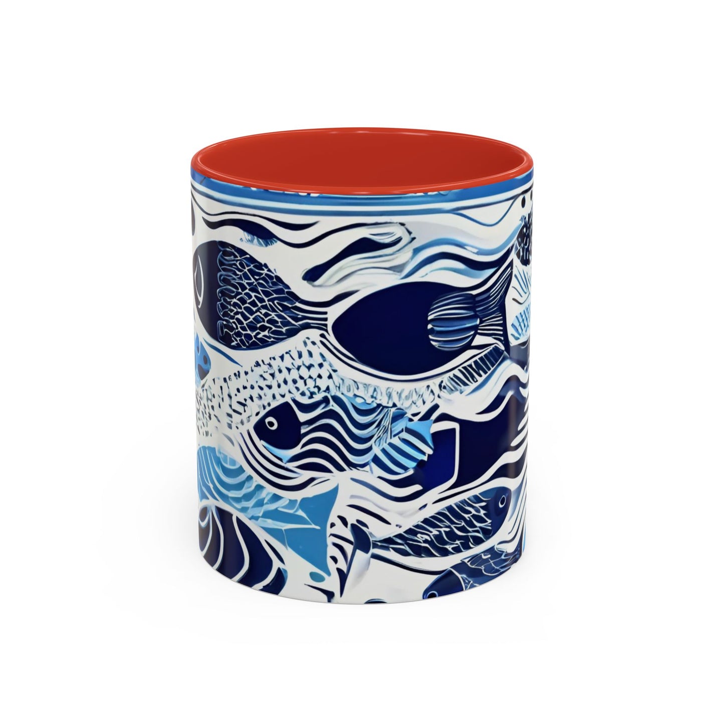 Fish 13 Accent Coffee Mug (11oz)