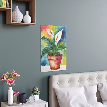 Multi Pot Plant 19 Indoor and Outdoor Silk Posters