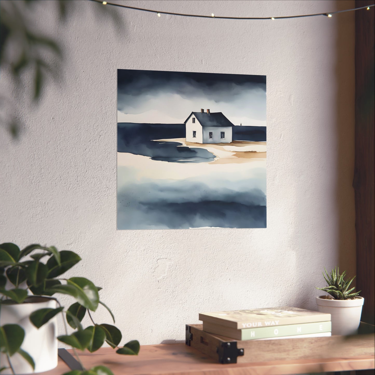 Blue Collection 5 Matte Print