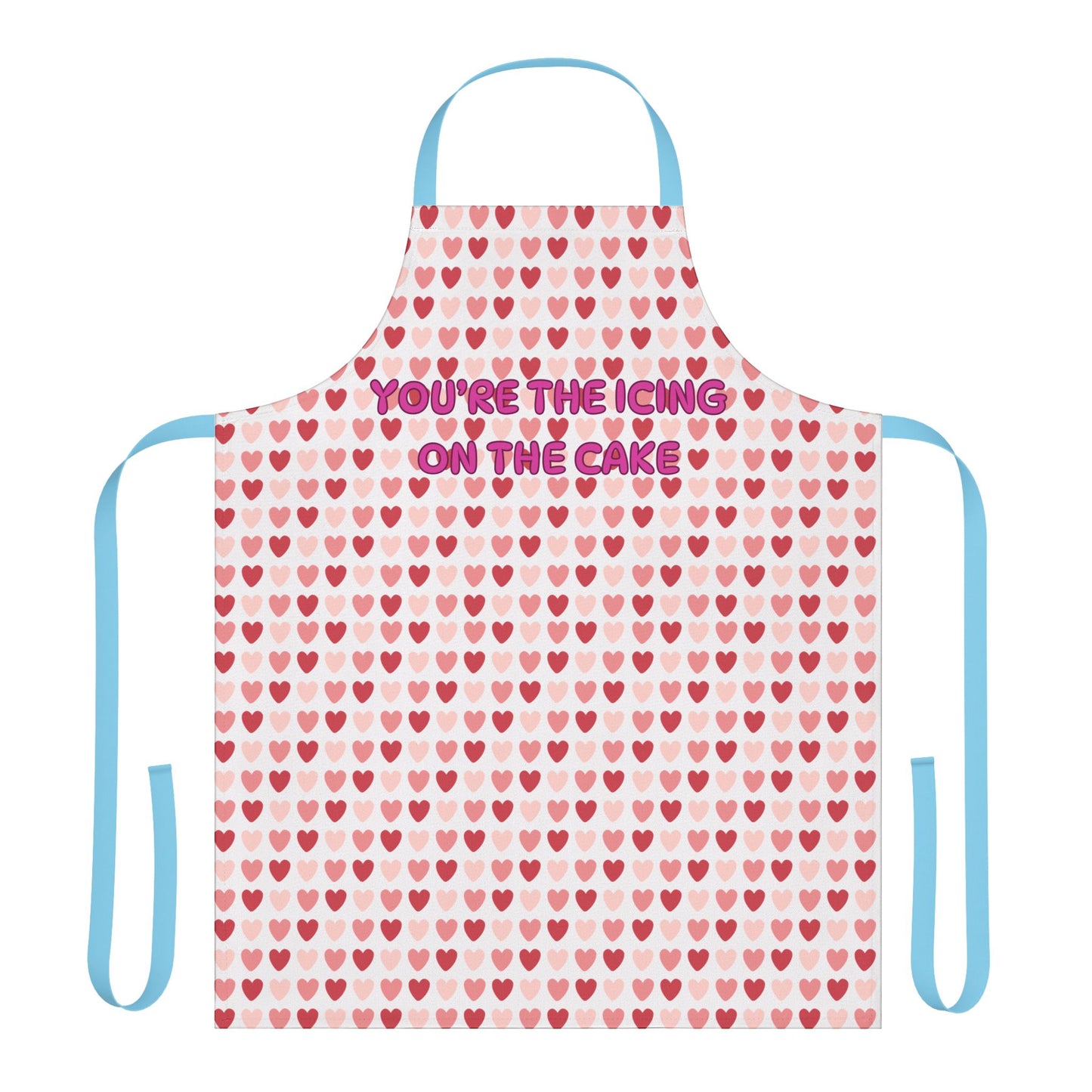 You're The Icing On The Cake  Valentines Apron, 5-Color Straps