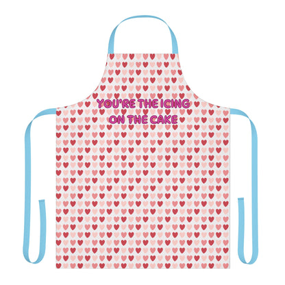 You're The Icing On The Cake  Valentines Apron, 5-Color Straps