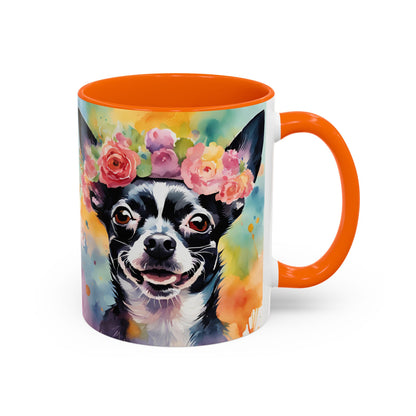 Chihuahua 03 Accent Coffee Mug - Dog Lover Gift