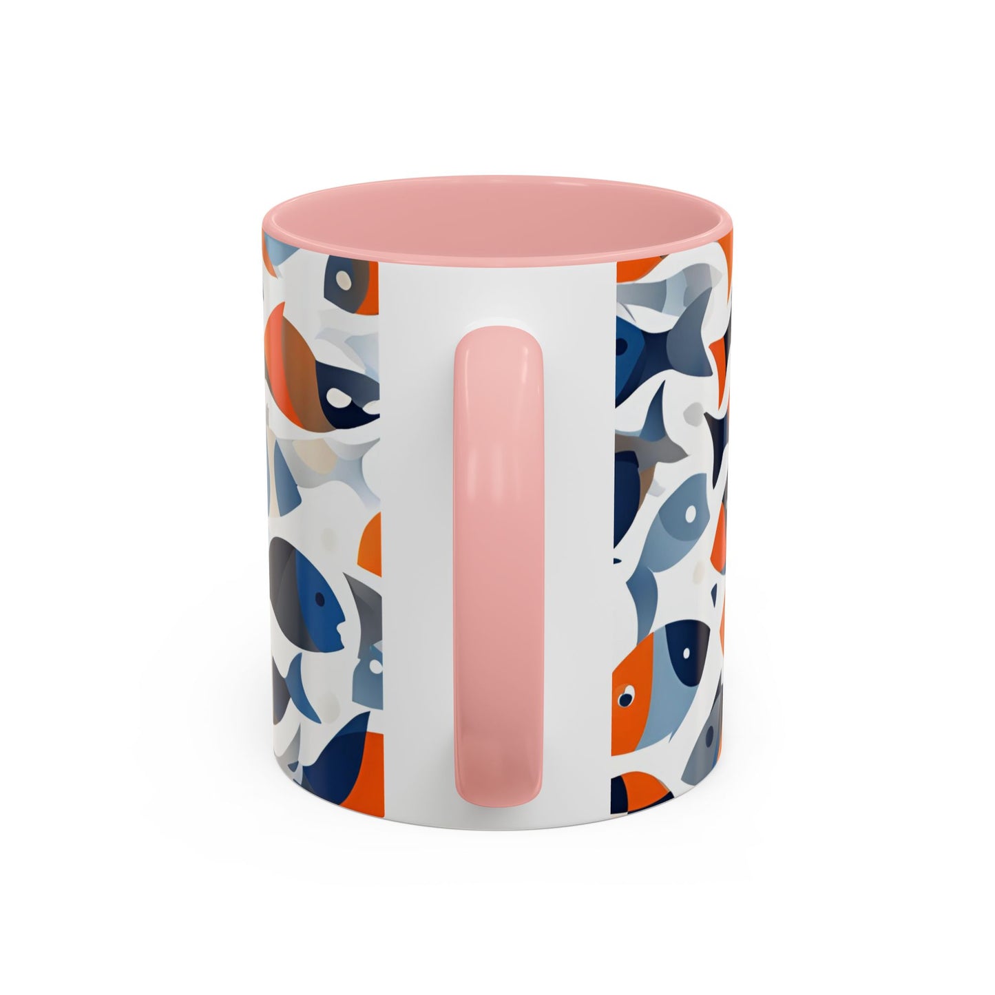 Orange Fish 04 Accent Coffee Mug (11oz)