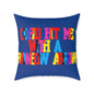 Cupid Hit Me With A Rainbow Arrow Poly Pillow
