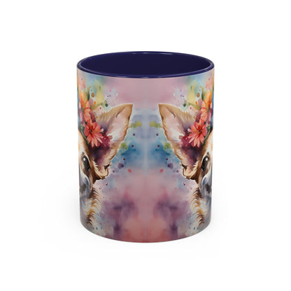 Chihuahua 04 Accent Coffee Mug - Dog Lover Gift